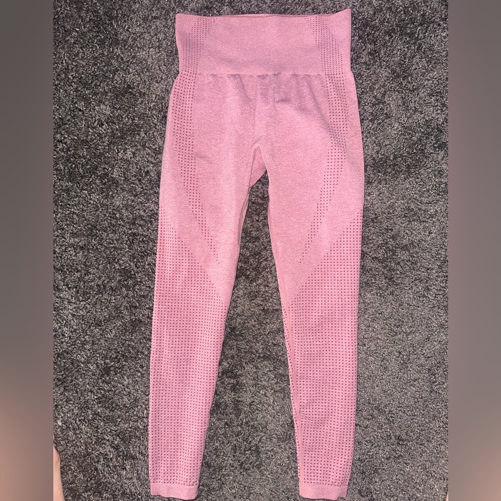 Pink Seamless Leggings